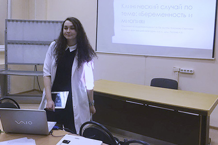 Совместное заседание СНК кафедры офтальмологии ФДПО и кафедры акушерства и гинекологии лечебного факультета